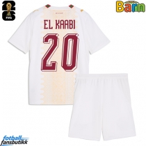 Marokko Ayoub El Kaabi #20 Bortedraktsett Barn VM 2026 Kortermet (+ Korte bukser)